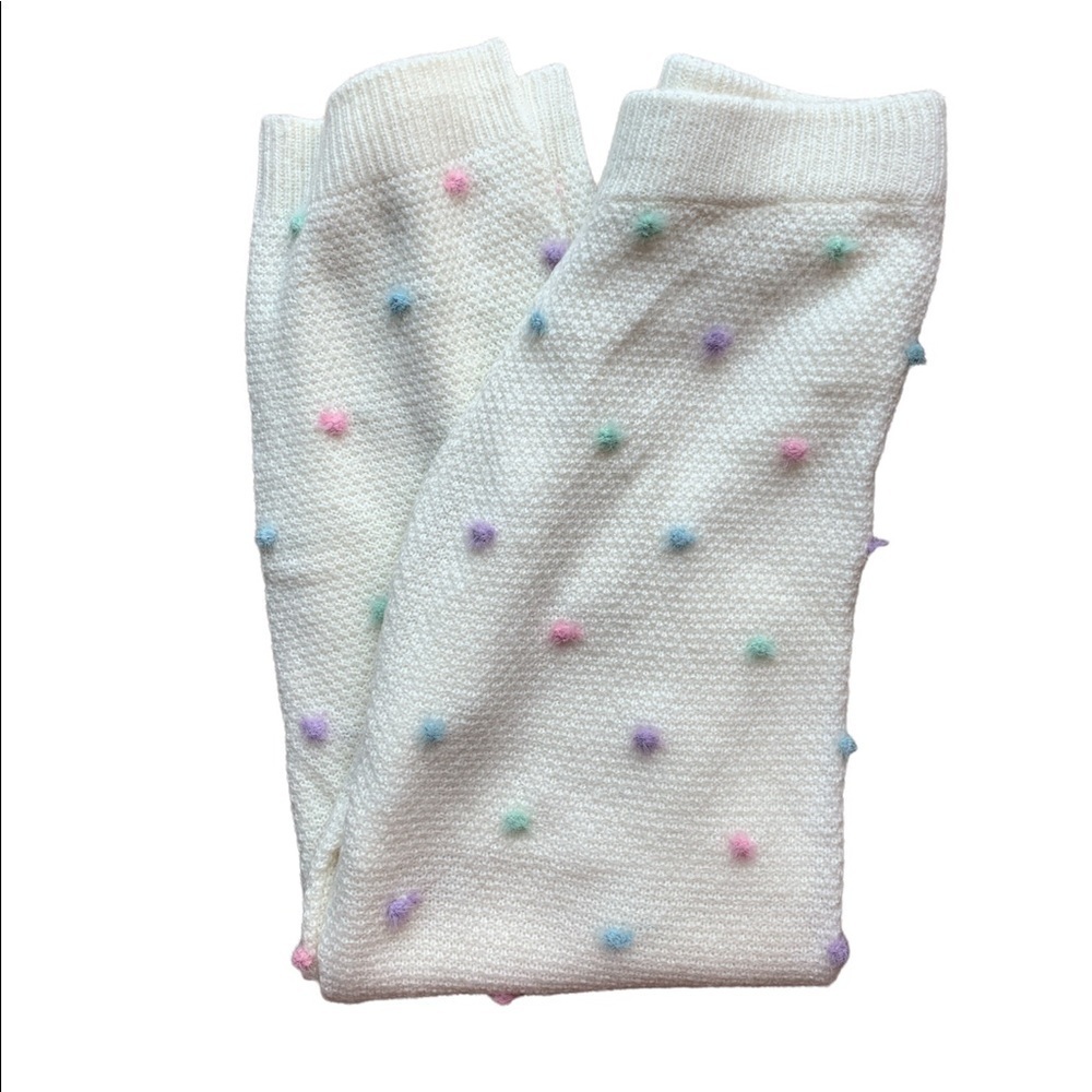 Kittenish | Kittenish crochet pom pom loungewear pants